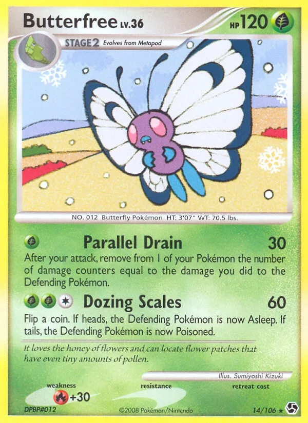 Butterfree, Great Encounters #14/106