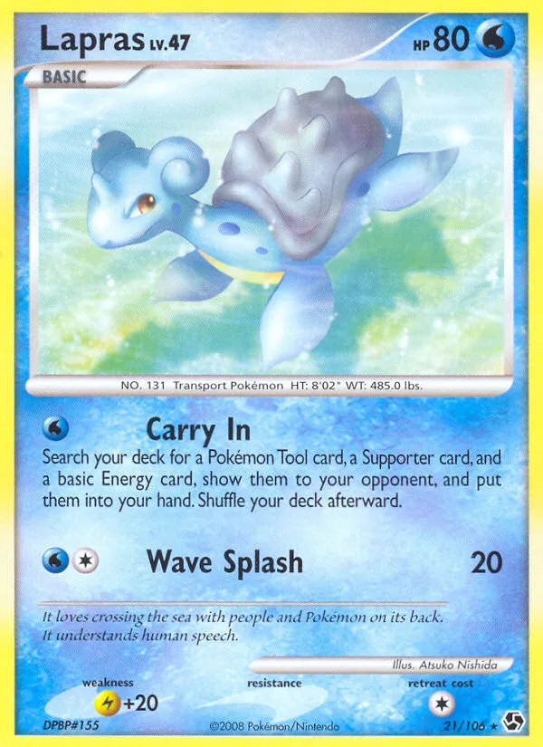 Lapras, Great Encounters #21/106