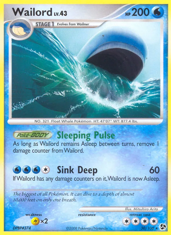 Wailord, Great Encounters #30/106