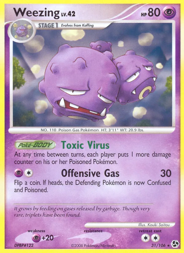 Weezing, Great Encounters #31/106
