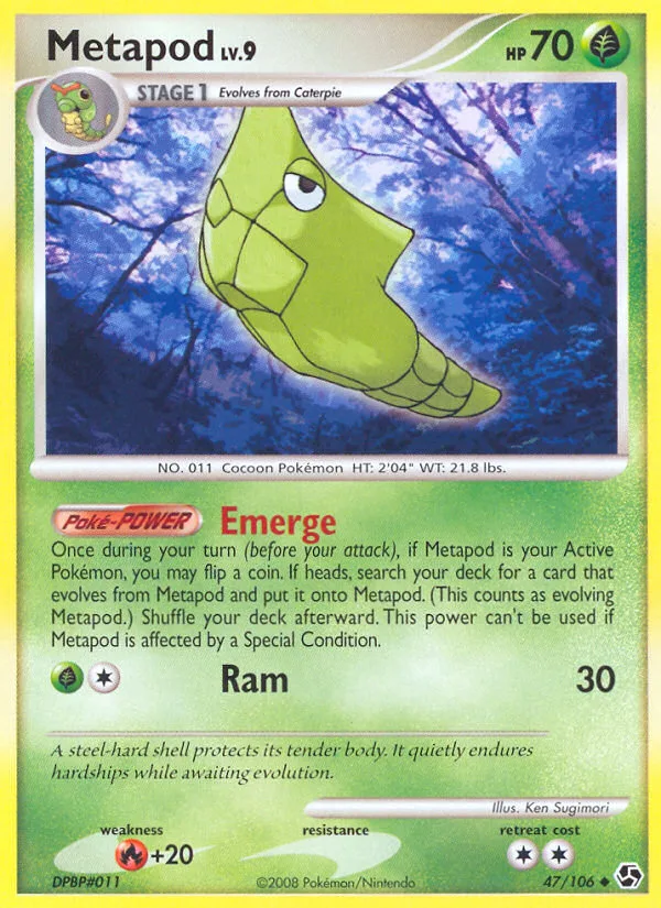 Metapod, Great Encounters #47/106