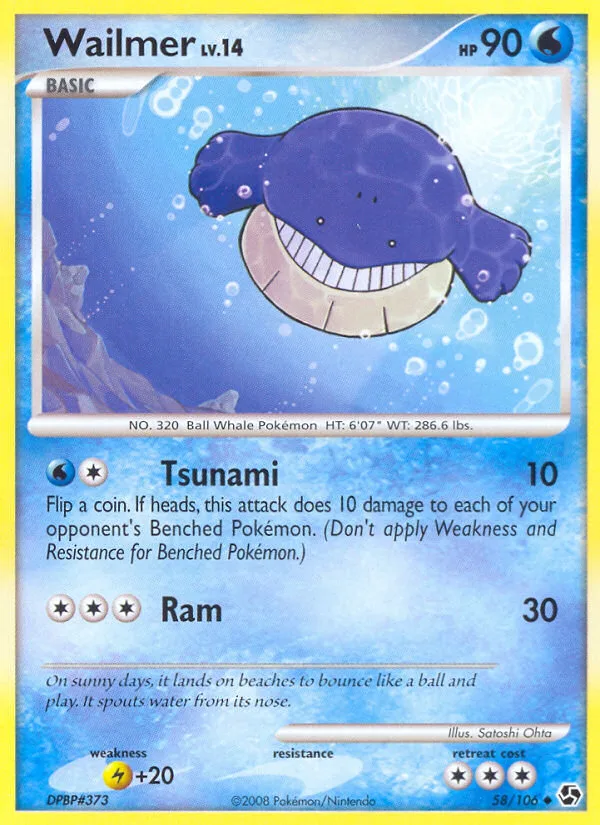 Wailmer, Great Encounters #58/106