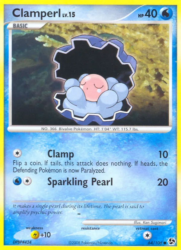 Clamperl, Great Encounters #64/106