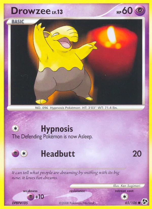 Drowzee, Great Encounters #65/106