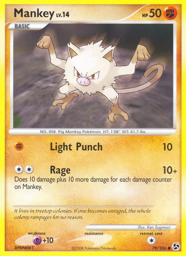 Mankey, Great Encounters #79/106