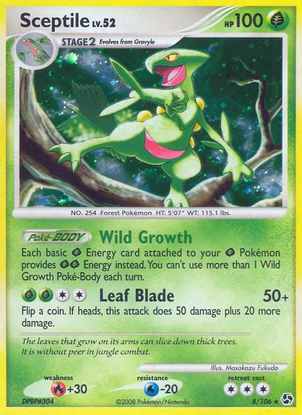 Sceptile, Great Encounters #8/106