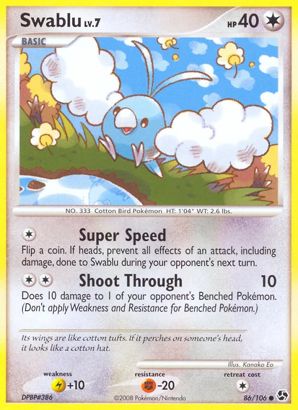 Swablu, Great Encounters #86/106