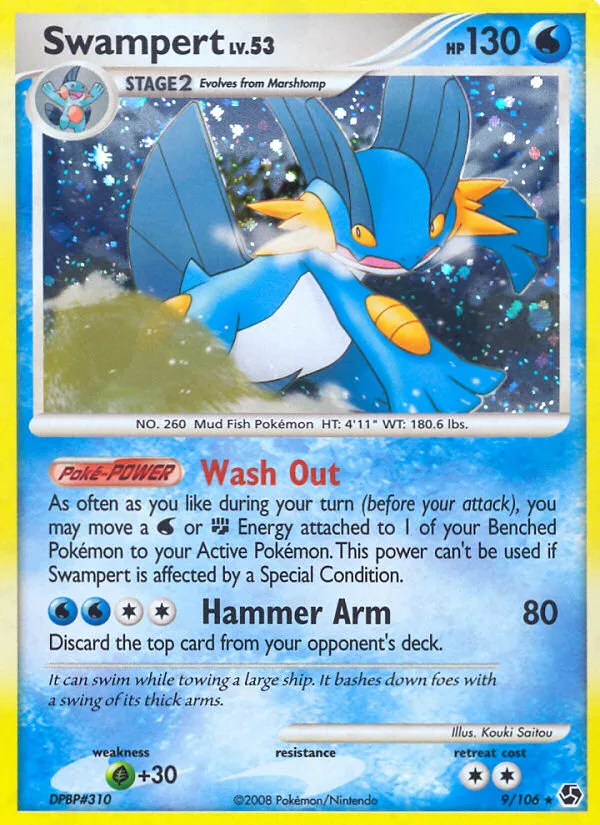Swampert, Great Encounters #9/106