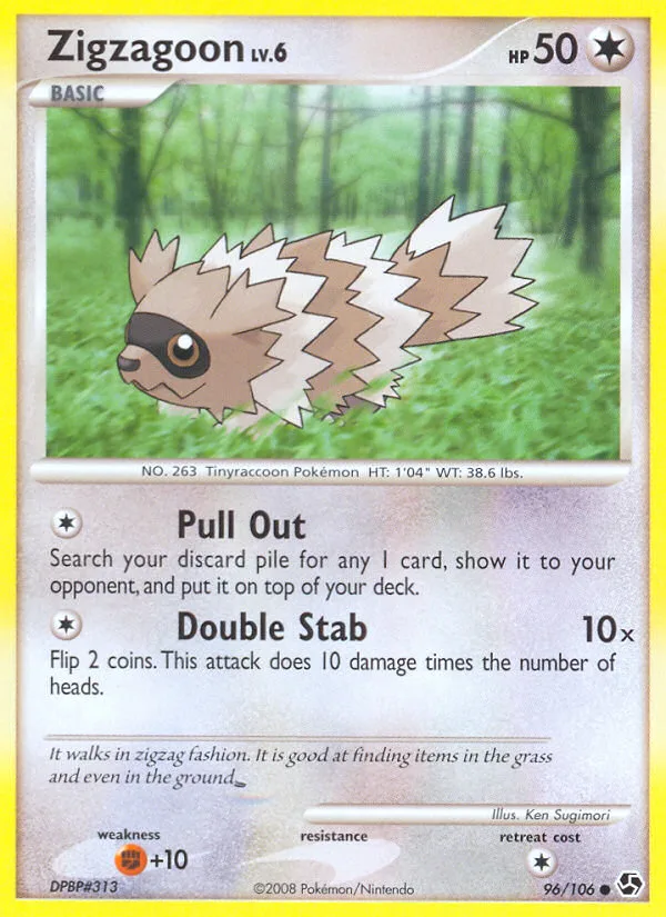 Zigzagoon, Great Encounters #96/106