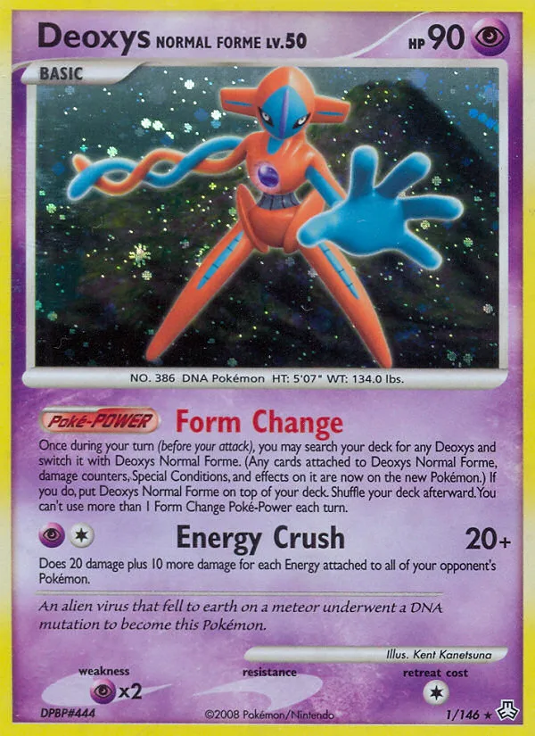 Deoxys Normal Forme, Legends Awakened #1/146