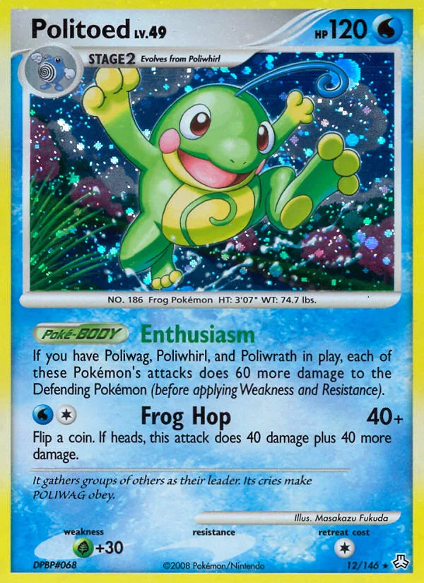 Politoed, Legends Awakened #12/146