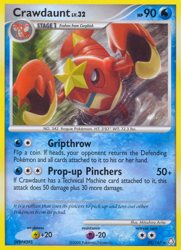 Crawdaunt, Legends Awakened #22/146