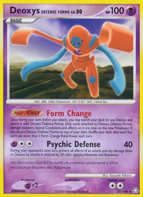 Deoxys Defense Forme, Legends Awakened #25/146