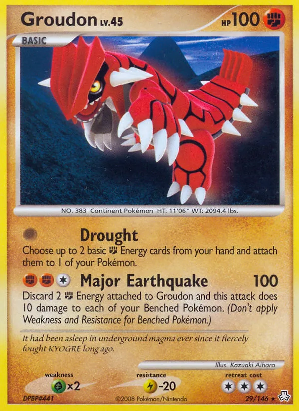 Groudon, Legends Awakened #29/146