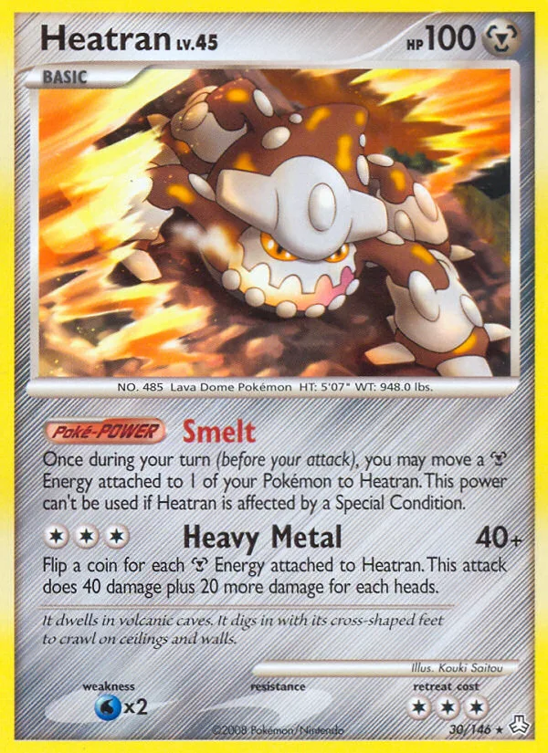 Heatran, Legends Awakened #30/146