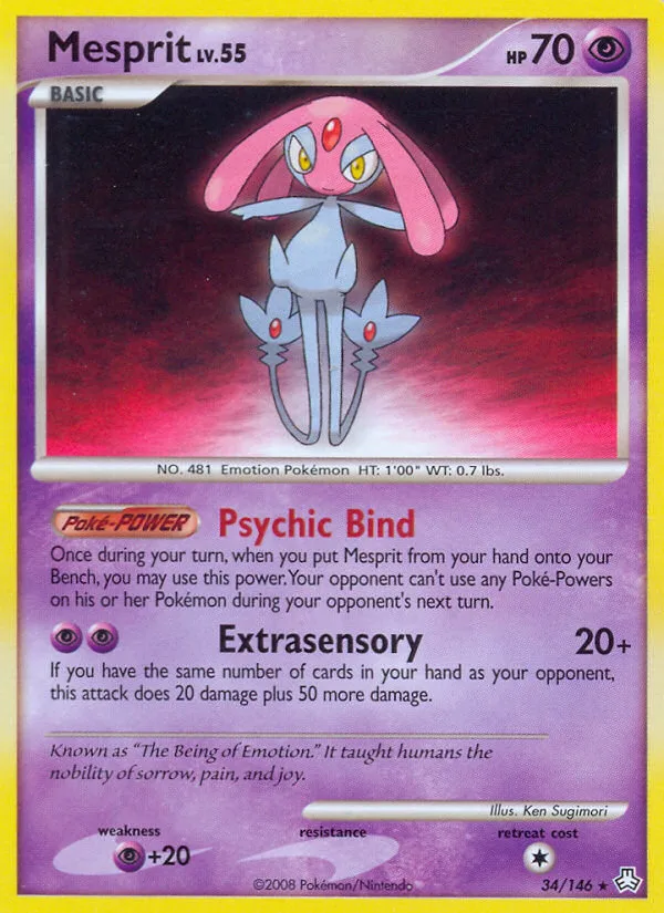 Mesprit, Legends Awakened #34/146