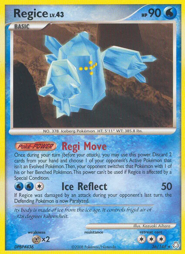 Regice, Legends Awakened #36/146