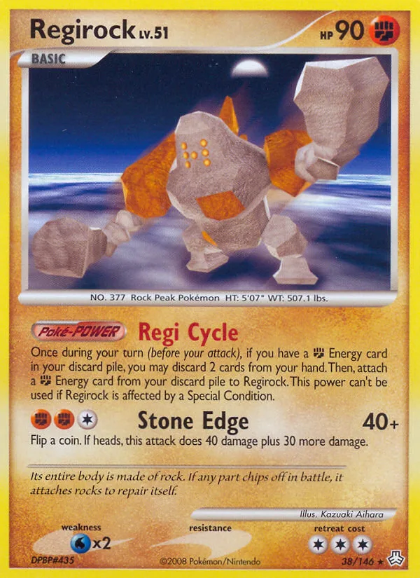 Regirock, Legends Awakened #38/146
