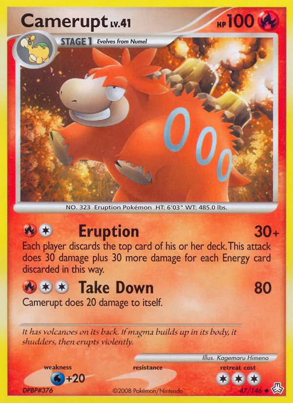 Camerupt, Legends Awakened #47/146