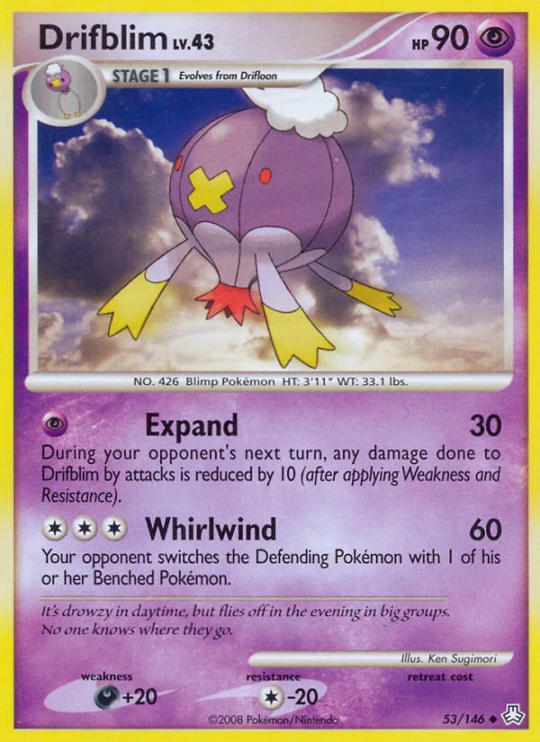 Drifblim, Legends Awakened #53/146