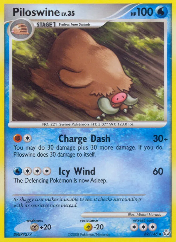 Piloswine, Legends Awakened #69/146