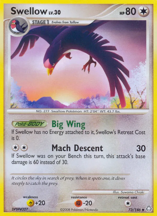 Swellow, Legends Awakened #73/146