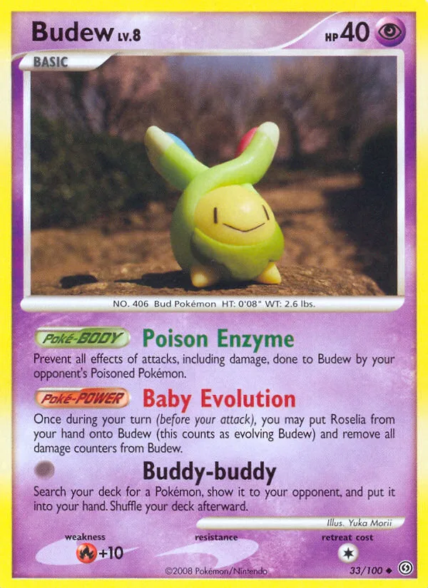Budew, Stormfront #33/100