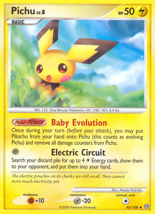 Pichu, Stormfront #45/100