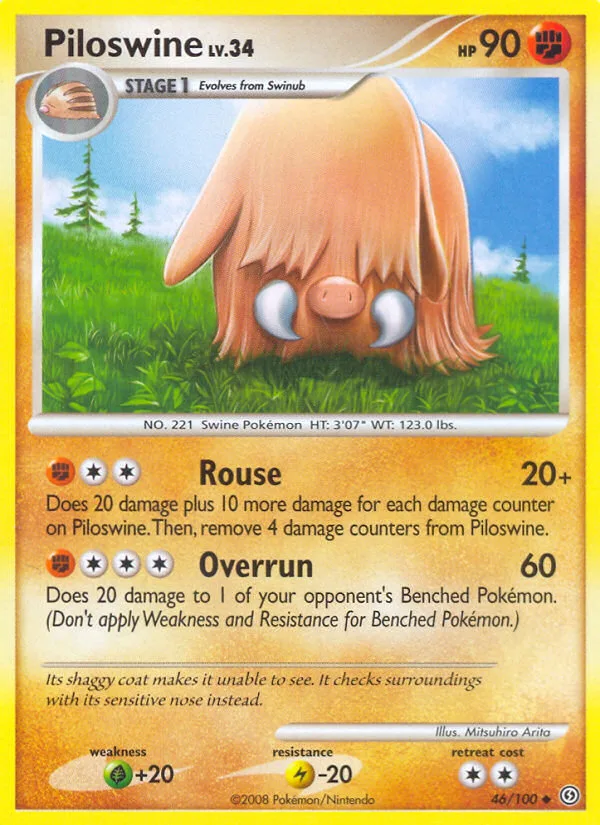 Piloswine, Stormfront #46/100