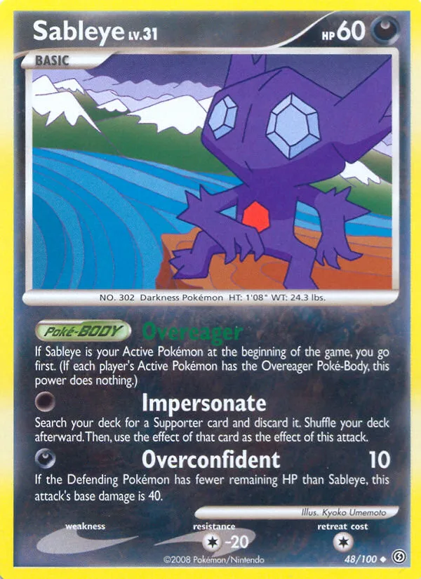 Sableye, Stormfront #48/100