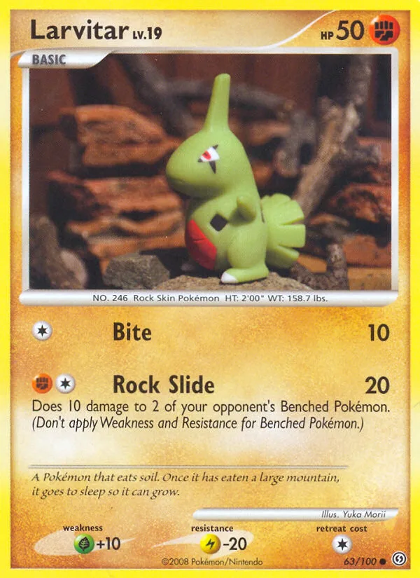 Larvitar, Stormfront #63/100