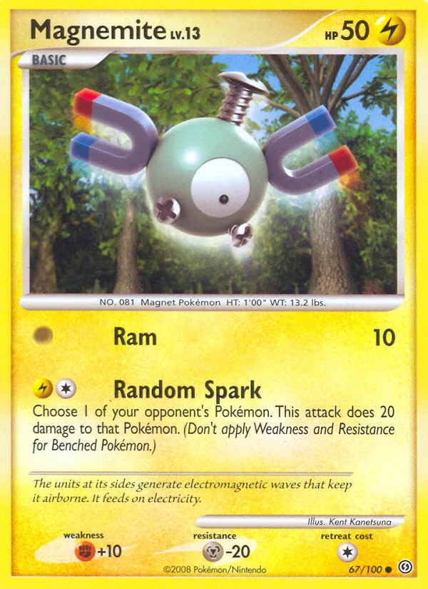 Magnemite, Stormfront #67/100