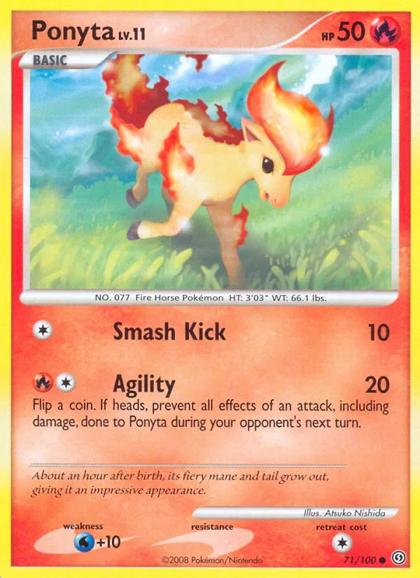 Ponyta, Stormfront #71/100