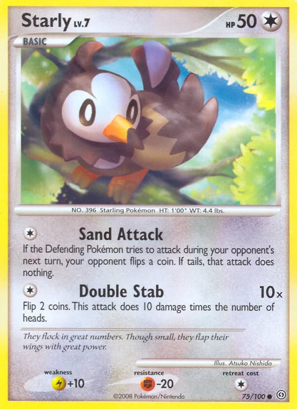 Starly, Stormfront #75/100