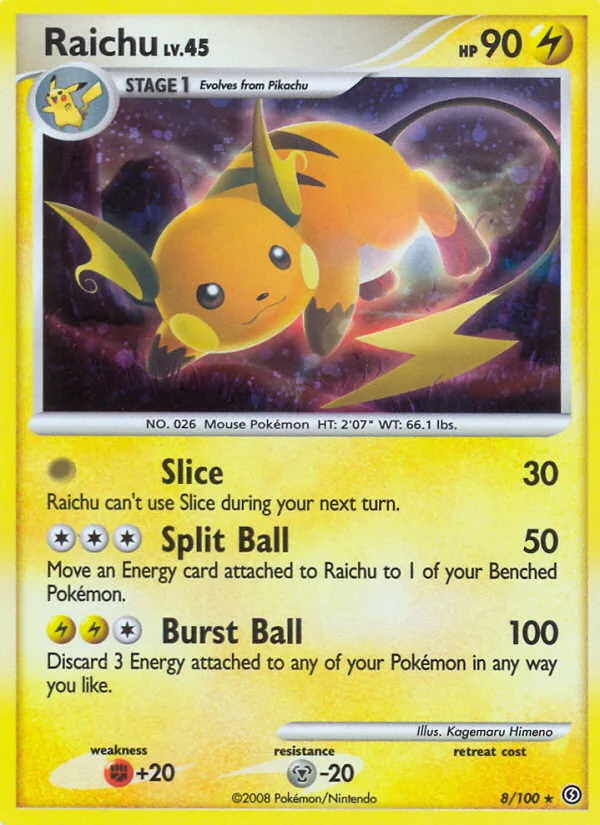 Raichu, Stormfront #8/100