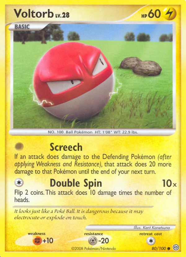 Voltorb, Stormfront #80/100