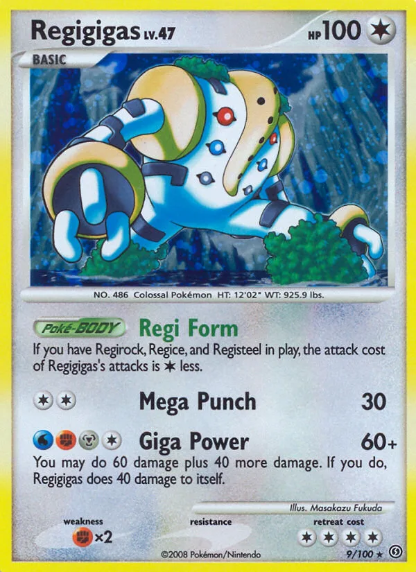 Regigigas, Stormfront #9/100