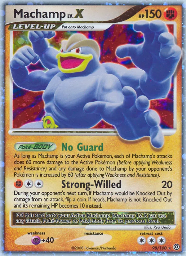 Machamp LV.X, Stormfront #98/100
