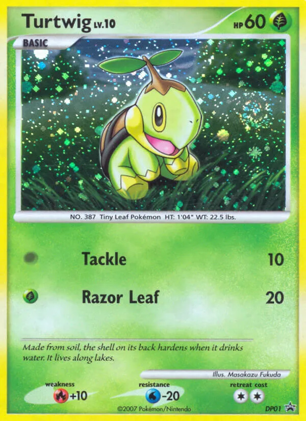 Turtwig, DP Black Star Promos #DP01
