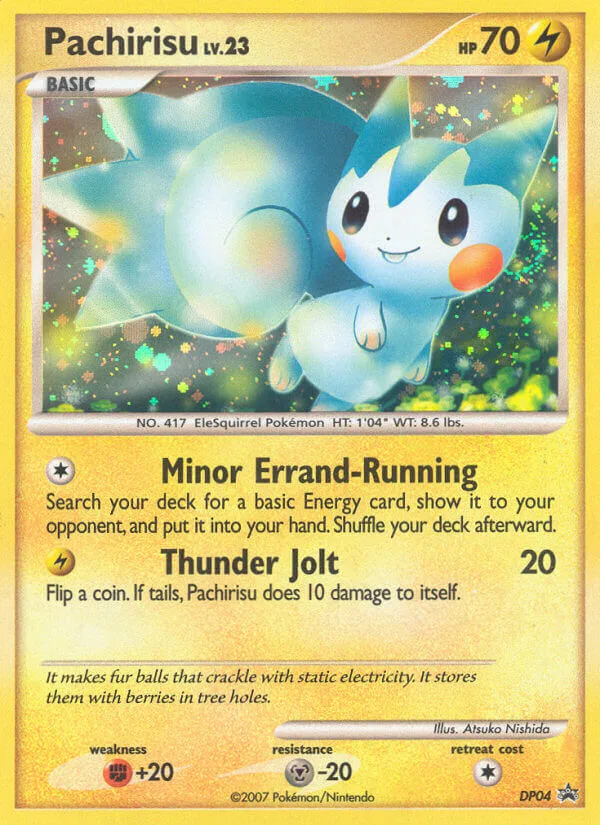 Pachirisu, DP Black Star Promos #DP04