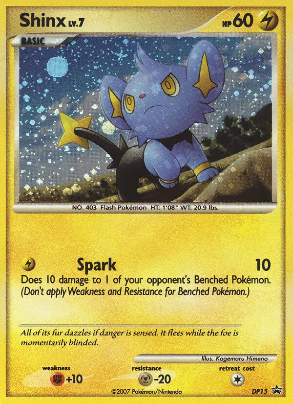 Shinx, DP Black Star Promos #DP15