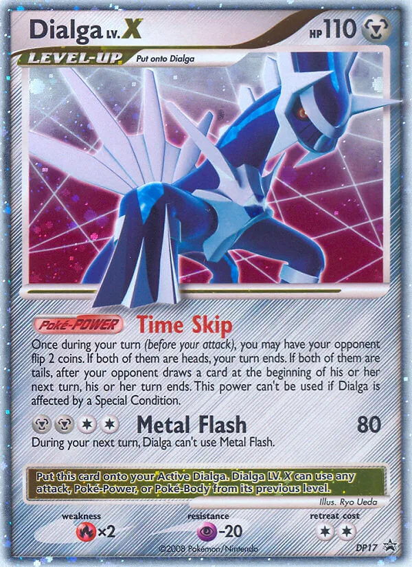 Dialga LV.X, DP Black Star Promos #DP17