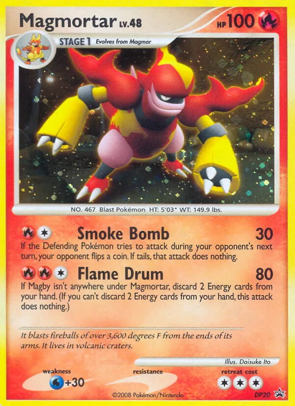 Magmortar, DP Black Star Promos #DP20