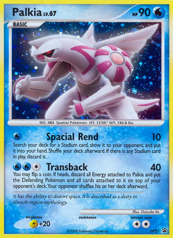Palkia, DP Black Star Promos #DP27