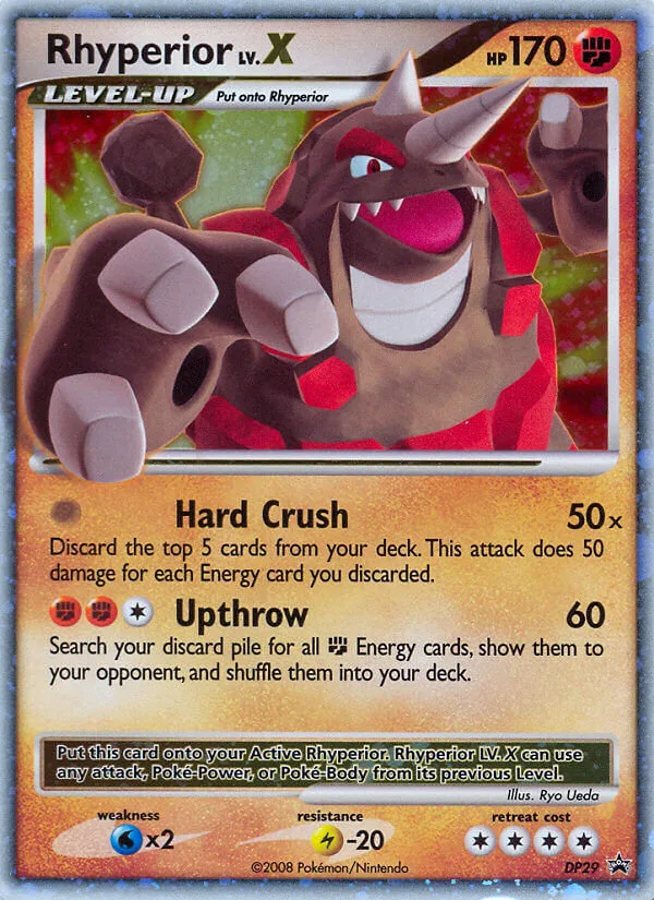 Rhyperior LV.X, DP Black Star Promos #DP29