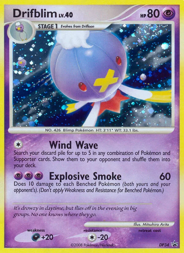 Drifblim, DP Black Star Promos #DP34