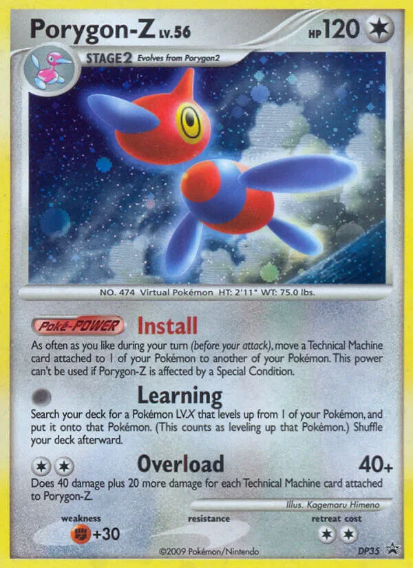 Porygon-Z, DP Black Star Promos #DP35