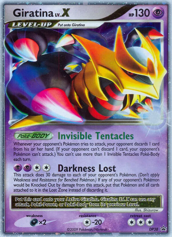 Giratina LV.X, DP Black Star Promos #DP38