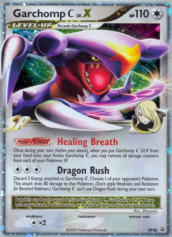 Garchomp C LV.X, DP Black Star Promos #DP46