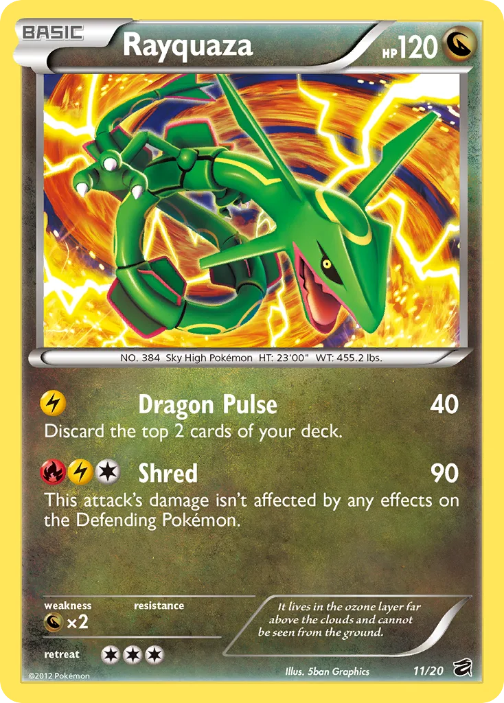 Rayquaza, Dragon Vault #11/20
